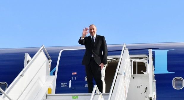 İlham Əliyevin Almaniyaya işgüzar səfəri başa çatıb – FOTO