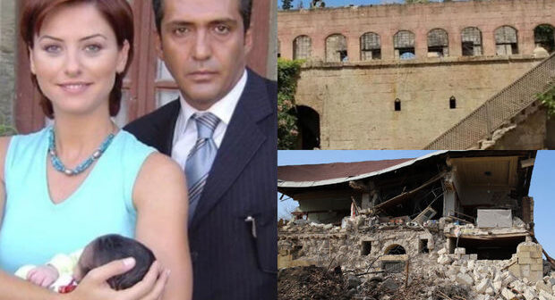 Qaziantepdə məşhur serialın çəkildiyi malikanə zəlzələdə yerlə bir oldu – FOTO