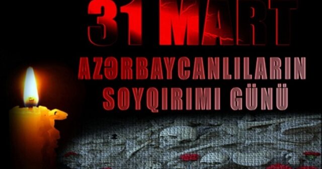 31 Mart soyqırımından 105 il ötür