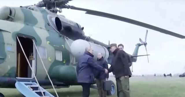 Putin Ukraynada: Sosial şəbəkələr “bunker” səfərindən qaynayır