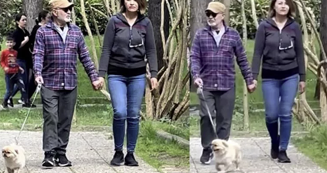 “Zaza dayı” sevgilisi ilə görüntüləndi – Foto