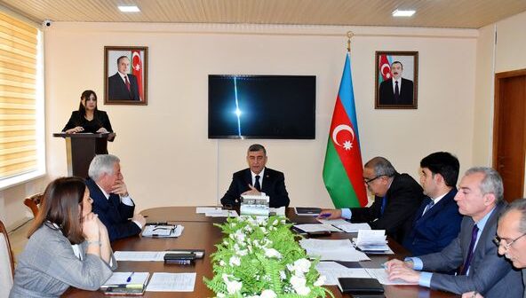 Şirvan Şəhər İcra Hakimiyyətində fəaliyyət göstərən komissiyaların gördüyü işlər müzakirə edilib