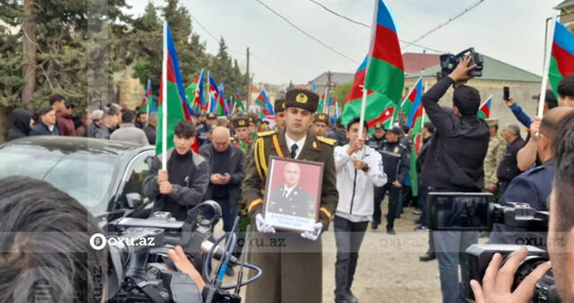 Şəhid Vidadi Zalov dəfn olundu – Fotolar