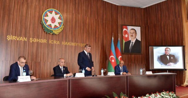 Şirvanda “Azərbaycanın dövlət müstəqilliyi əbədidir, sarsılmazdır, dönməzdir” mövzusunda konfrans keçirilib