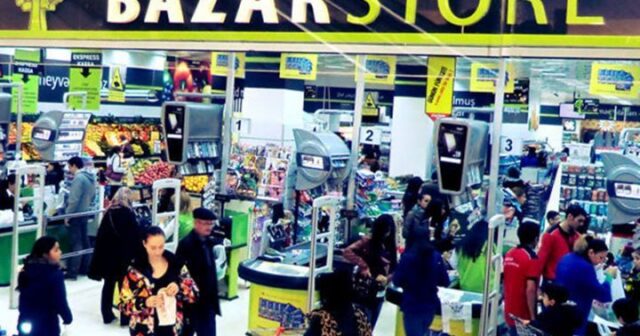 “Bazarstore”da yanğın