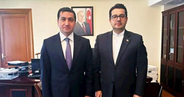 Hikmət Hacıyev İran səfiri ilə görüşdü – Foto