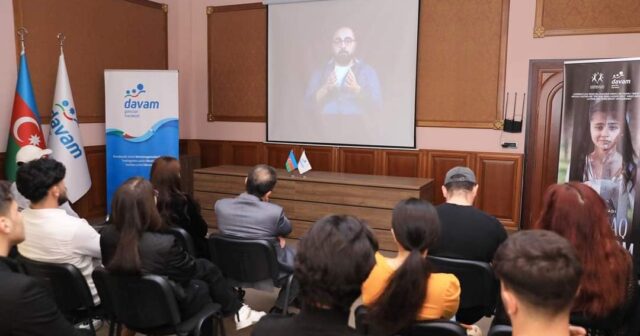 “Yaşamaq istəyirəm” adlı sənədli filmin nümayişi baş tutub