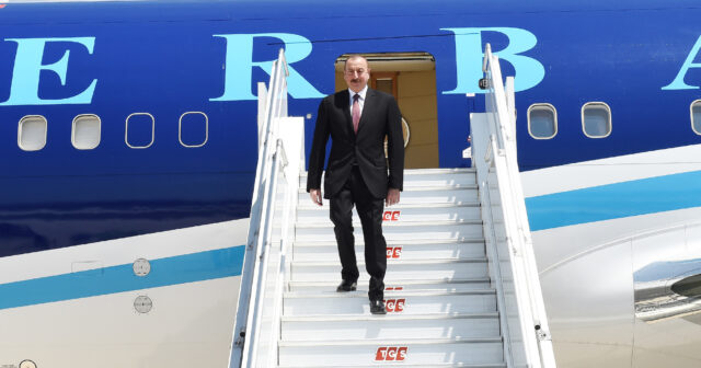 Prezident İlham Əliyev Türkiyəyə işgüzar səfərə gedib – FOTO