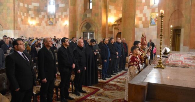 ARAİK VƏ DƏSTƏSİ TOPLAŞDI, VARDANYAN GÖRÜNMƏDİ – FOTO