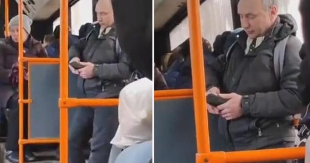 Avtobusda çəkilən görüntülər gündəm oldu – Sərnişinlər inanmadı( FOTO)