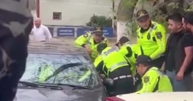 Polisin üzərinə “Prius” sürən sürücünün avtomobilində külli miqdarda narkotik olub (VİDEO)