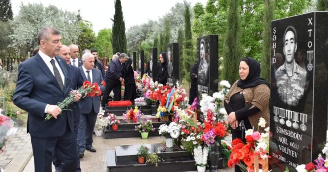 Vətən müharibəsi şəhidi Yusif Cəfərovun xatirəsi anılıb