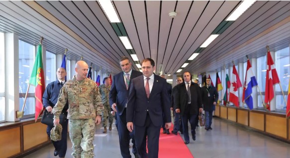 PAPİKYAN BRÜSSELDƏ NATO-NUN AVROPADAKI ALİ KOMANDANLIĞI İLƏ DANIŞIQLAR APARIB