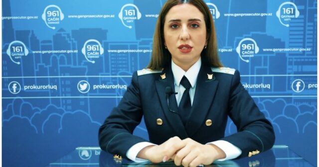 Prokuror Aynur Əfəndiyeva yeni vəzifəyə təyin edilib