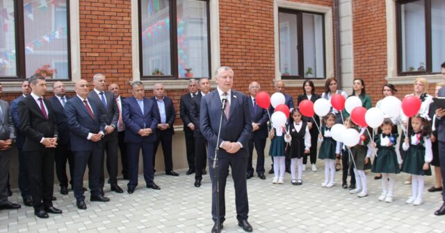 Masallıda yeni tikilmiş bağça balacaların ixtiyarına verildi – Fotolar