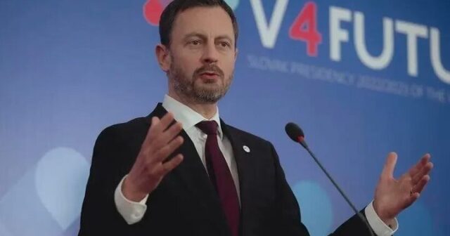 SLOVAKİYANIN BAŞ NAZİRİ İSTEFA VERDİ