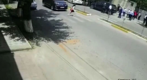 İmişlidə yolu keçən məktəbli qız ölümdən döndü – VİDEO