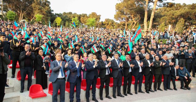 Xətaidə Heydər Əliyevin 100 illik yubileyinə həsr olunmuş möhtəşəm konsert proqramı təşkil olunub-FOTO, VİDEO