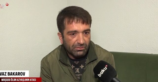 ÖIən uşağın atası: “Bədəni başdan-ayağa gömgöy idi” – VİDEO