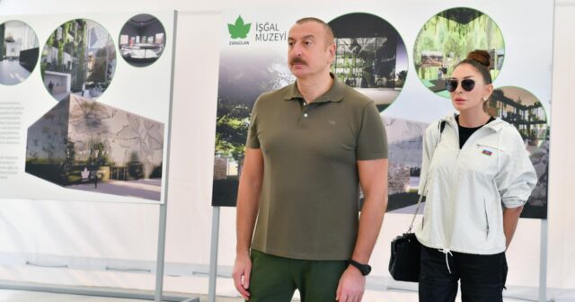 İlham Əliyev Zəngilan rayonuna səfər etdi
