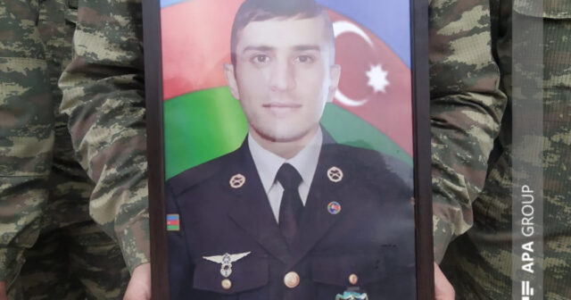 Azərbaycan Ordusunun şəhid olan hərbçisi Ağstafada dəfn olunub – FOTO