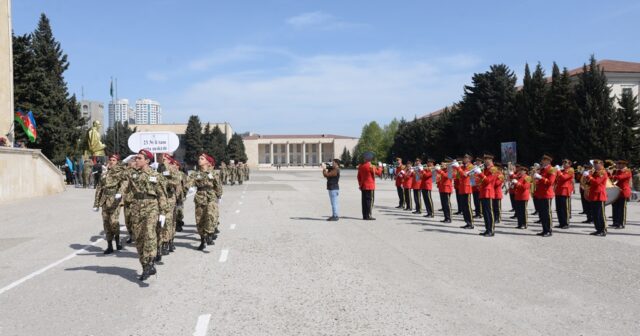 “Şahin” hərbi-idman oyunlarının Nəsimi rayon birinciliyi keçirildi-FOTOLAR