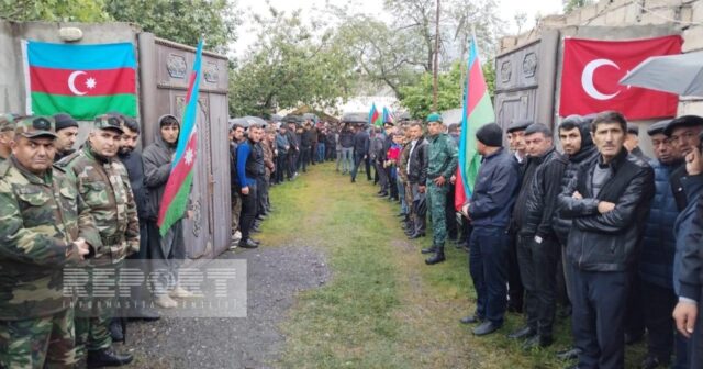 Şəhid Məhəmməd Qarayev Qəbələdə dəfn edilib – FOTOLAR