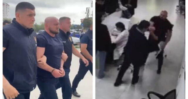 Qazinin çənəsini sındıran idmançı belə saxlanıldı – VİDEO