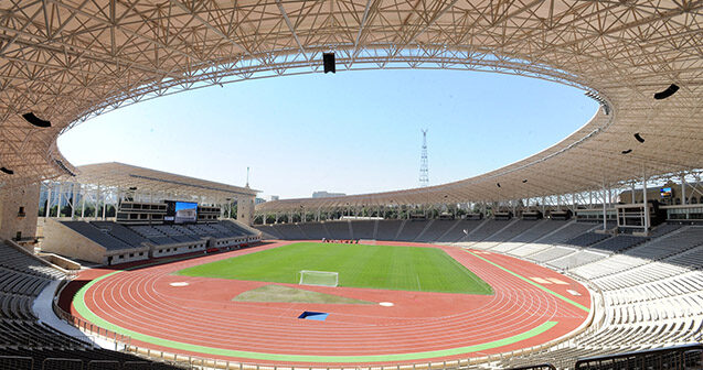 Respublika Stadionunun ot örtüyü yenilənir