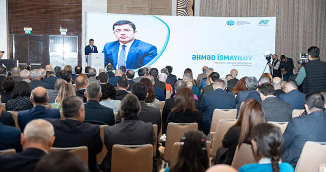 MEDİA Heydər Əliyevin 100 illiyi ilə bağlı konfrans keçirdi – Fotolar