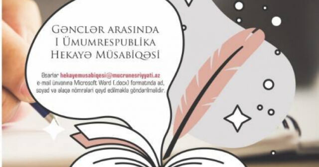 “Mücrü” nəşriyyatı gənc yazıçılar üçün müsabiqə elan edib…