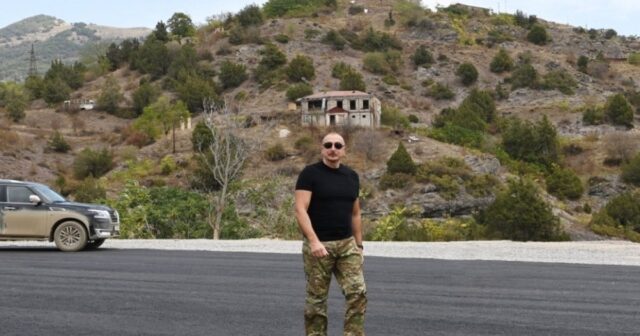 İlham Əliyev Laçın və Qubadlıya getdi