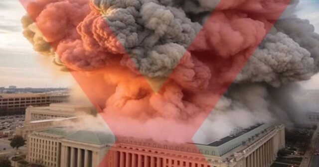 PENTAQONDA BAŞ VERƏN PARTLAYIŞIN SAXTA GÖRÜNTÜSÜ YAYILDI