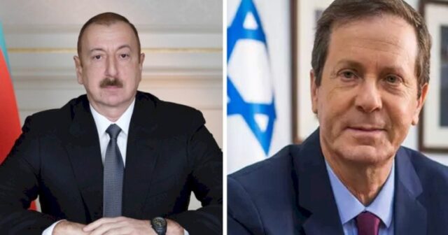 Azərbaycan və İsrail prezidentlərinin təkbətək görüşü başladı