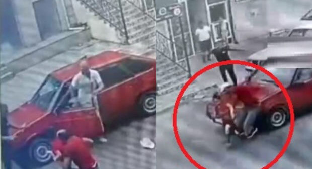 Tərtərdə piyada son anda azyaşlının həyatını xilas etdi – ANBAAN VİDEO