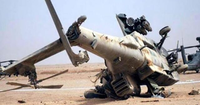 “Vaqner” daha bir rus helikopteri vurdu – Foto