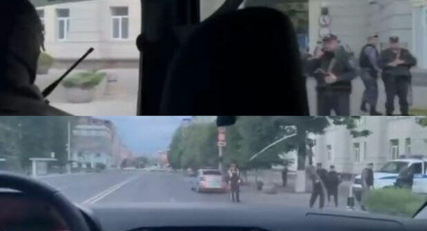 “Vaqner” döyüşçüsü Rusiya polislərini ələ saldı: “Sabahınız xeyir, uşaqlar” – VİDEO