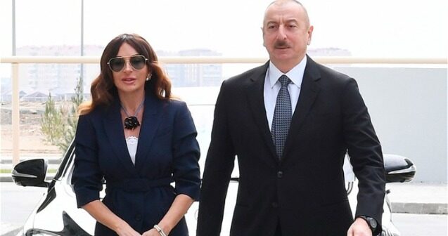 Prezident və xanımı Laçın Beynəlxalq Hava Limanındakı tikinti işləri ilə tanış oldu