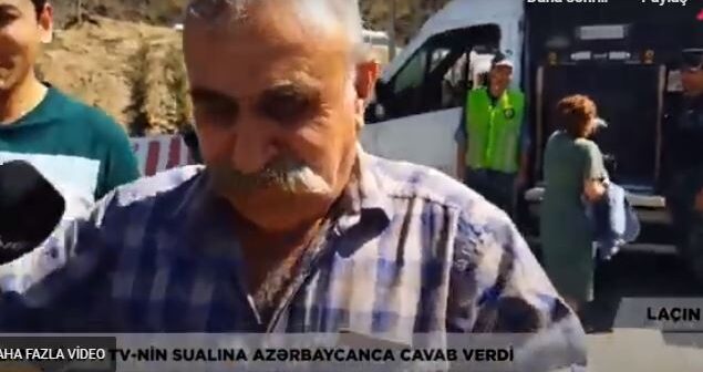 Erməniəsilli şəxs Azərbaycan dilində danışdı: “Hər şey qəşəngdir”-VİDEO