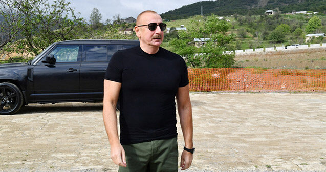 Prezident Cəbrayıla getdi