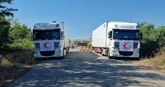 Humanitar karvan 5 gündür Ağdam-Xankəndi yolunda gözləyir