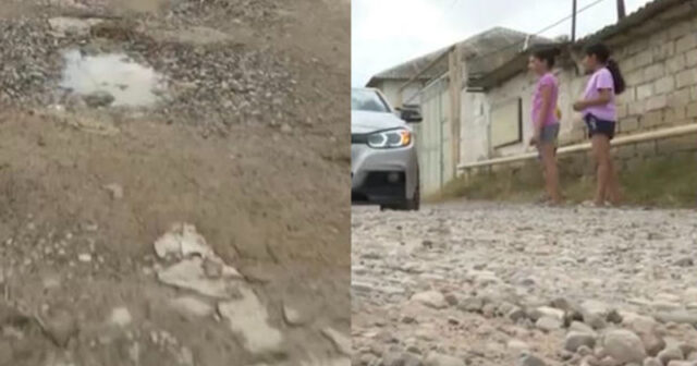 Biləcəridə yol bərbad vəziyyətdədir (VİDEO)