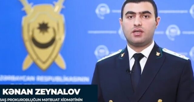 Baş Prokurorluq: “Cinayət törədən şəxslər məsuliyyətə cəlb olunacaq”