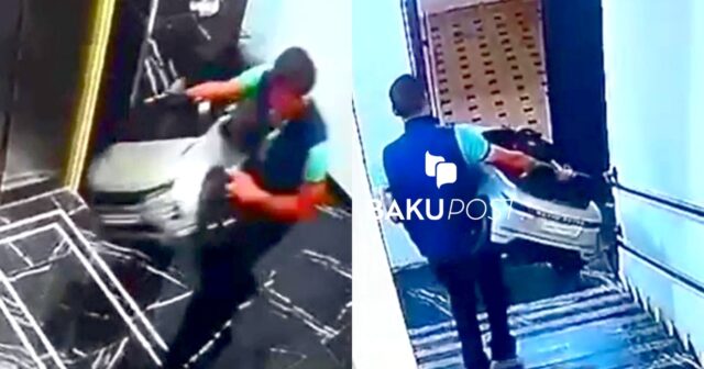 Bakıda 500 manatlıq “Range Rover”i oğurlayıb qaçdı – VİDEO