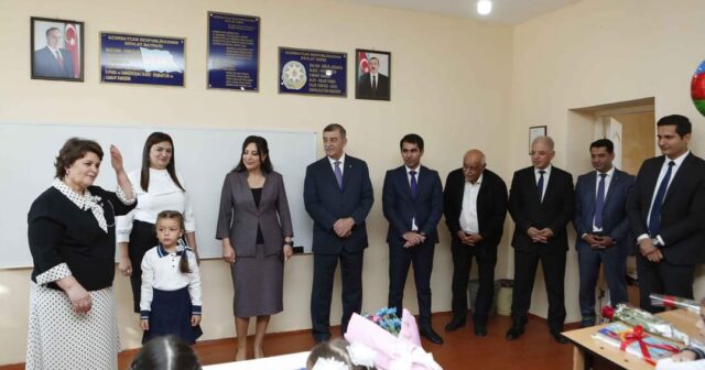 Şirvan şəhərində yeni tədris ilinə başlanılıb
