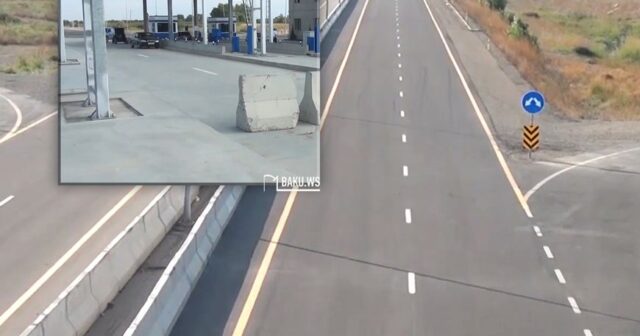 Azərbaycanda ilk pullu yol istifadəyə verilir – VİDEO