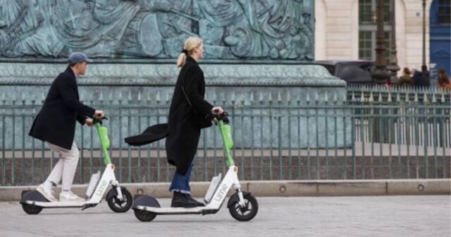Paris küçələrində skuterlərin kirayəsi qadağan olundu