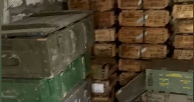 Qarabağdakı mülki tikililərdə silah-sursat anbarları aşkarlandı – Video