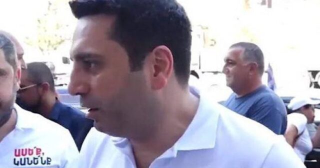 Alen Simonyan: “İrəvan seçkilərində Qarabağ məsələsini müzakirə etməyə lüzum yoxdur”