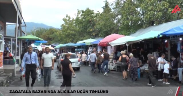 Bu bazara yolunuz düşsə, ehtiyatlı olun-VİDEO